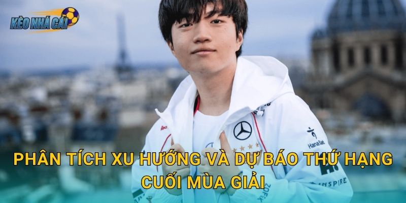 Phân tích xu hướng và dự báo thứ hạng cuối mùa giải