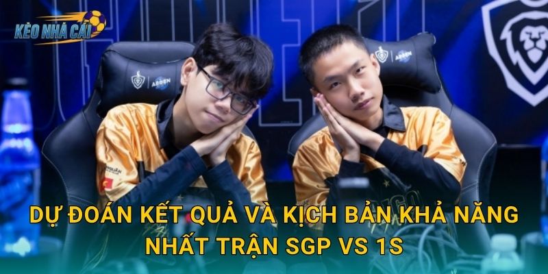 Nhận định SGP vs 1S ĐTDV Mùa Xuân 2026 – Kèo nhà cái soi kèo trận cầu đinh tranh ngôi đầu bảng 3 Dự đoán kết quả và kịch bản khả năng nhất trận SGP vs 1S