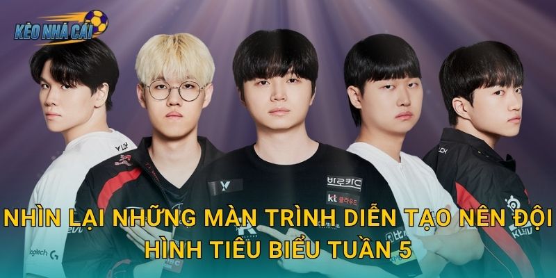Nhìn lại những màn trình diễn tạo nên đội hình tiêu biểu tuần 5